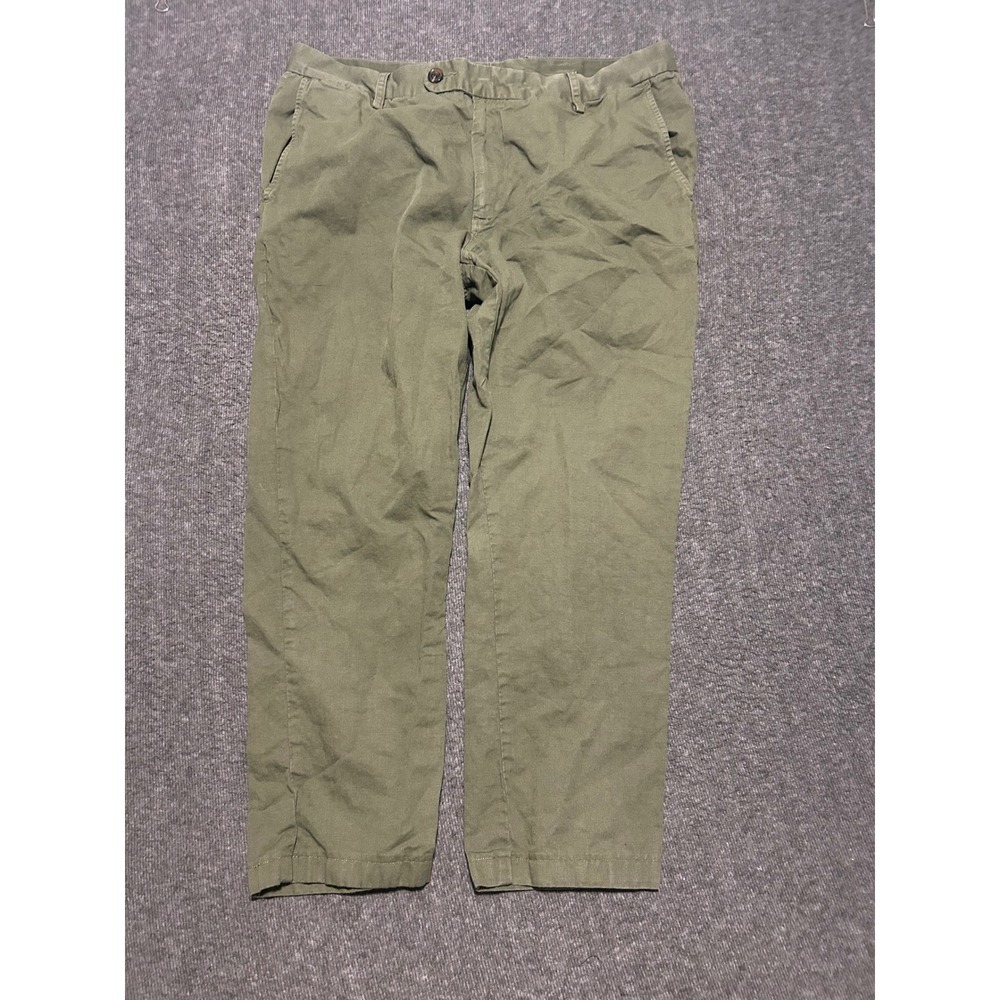 Spier & mackay linen cotton blend pants mens fit 36X26.5 (tag 38) handmade